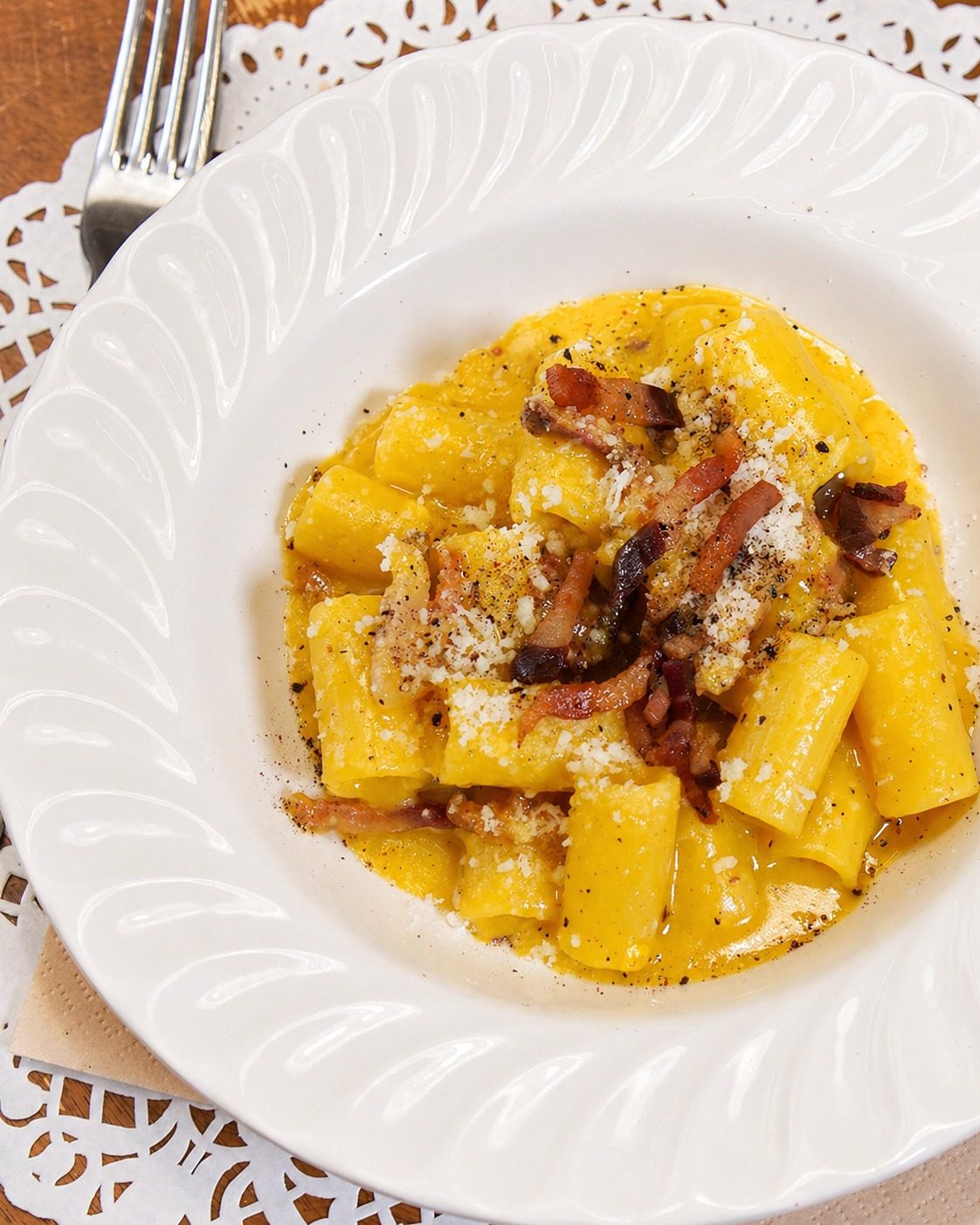 Rigatoni alla carbonara